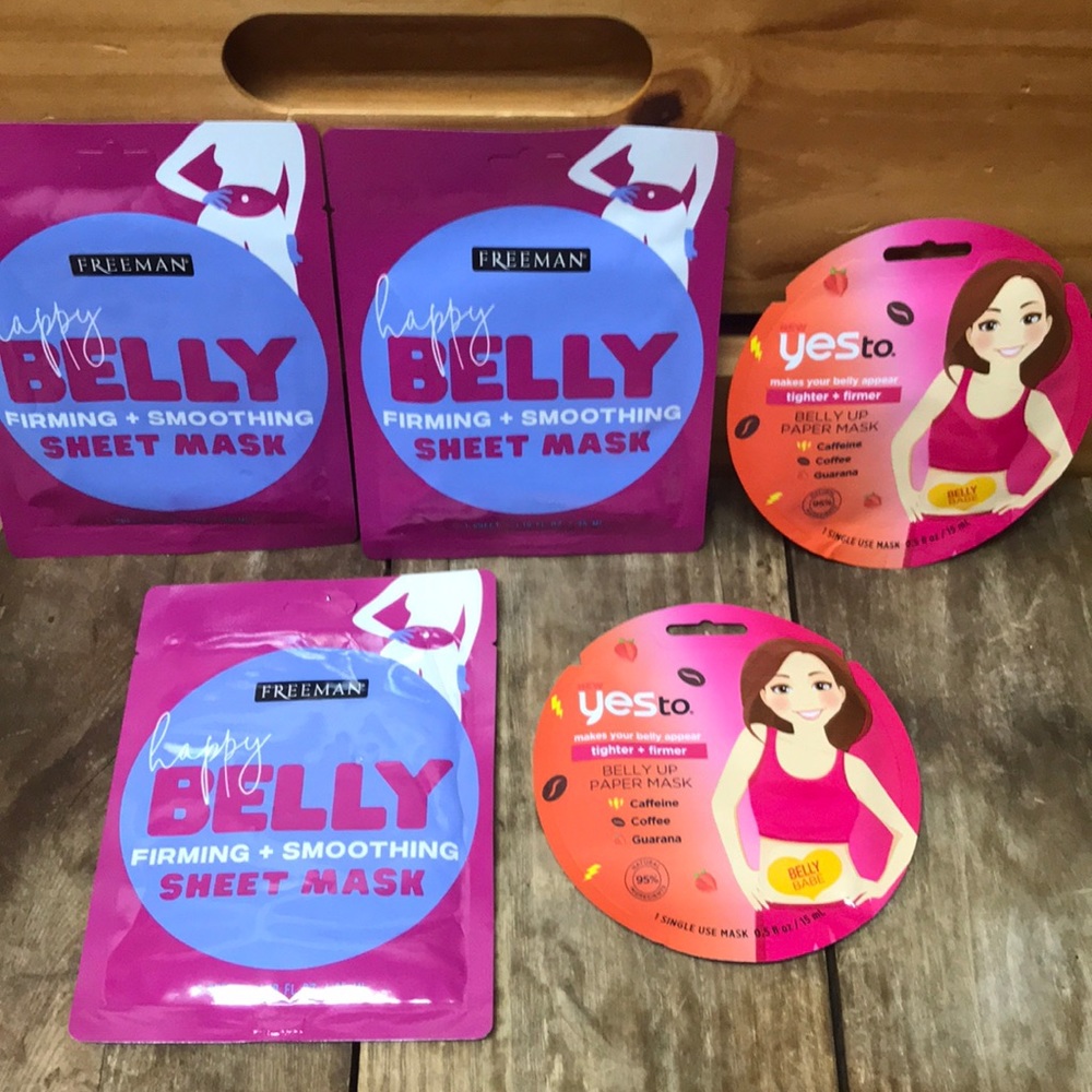 5 tummy firming masks